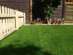 Lazy lawn laid by South Coast Grass